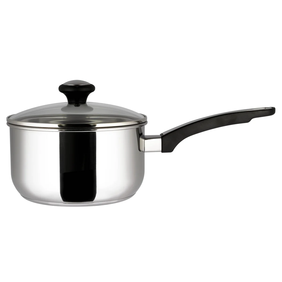 Everyday: Saucepan & Frying Pan Stainless Steel Pan Set - 5 Pieces - Image 3