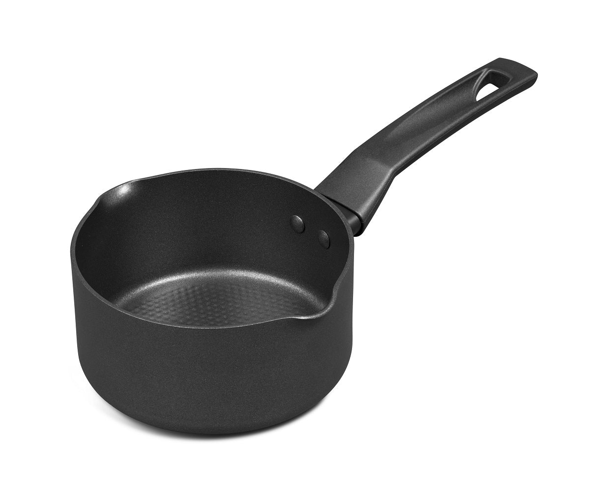 9 X Tougher: Non-Stick Frying Pan, Saucepan & Milk Pan Set - 5 Pieces - Image 11