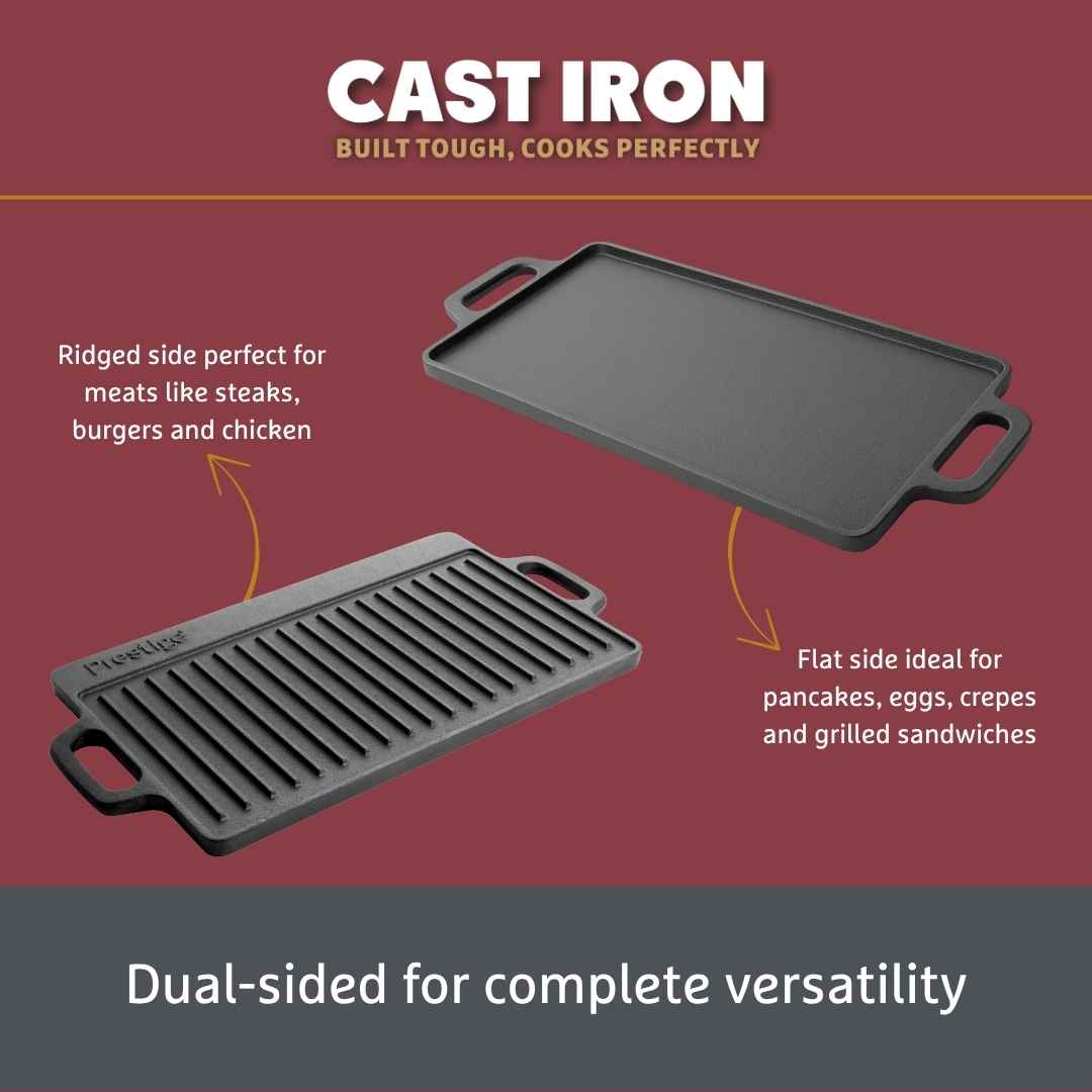Cast Iron: Double Griddle Pan - Image 4