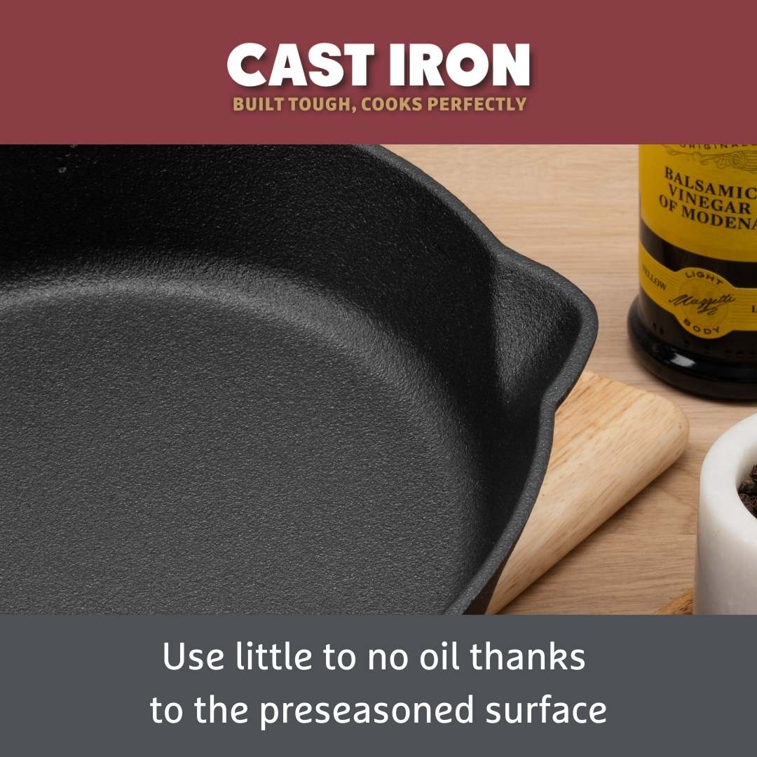 Cast Iron: Frying Pan - 22cm - Image 3