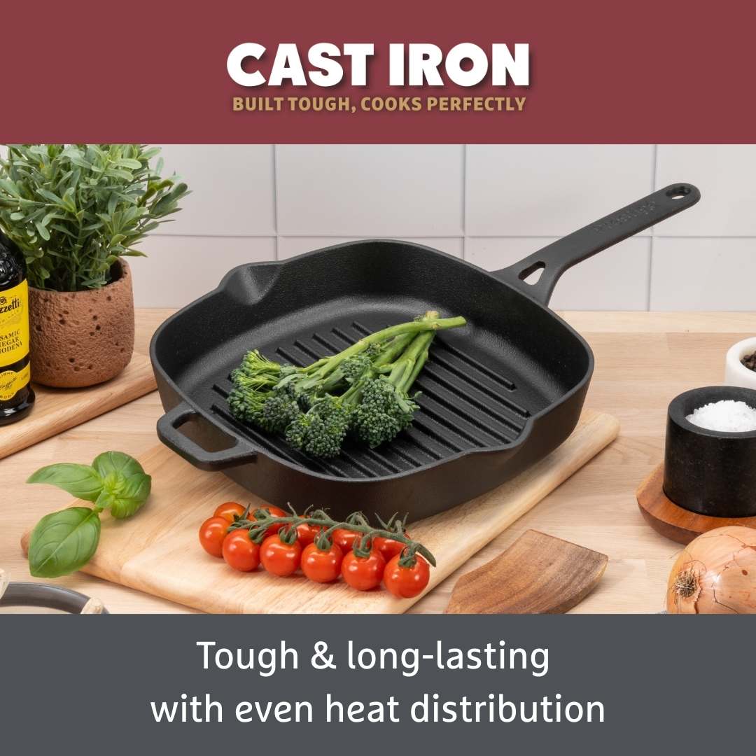 Cast Iron: Grill Pan - 25cm - Image 5