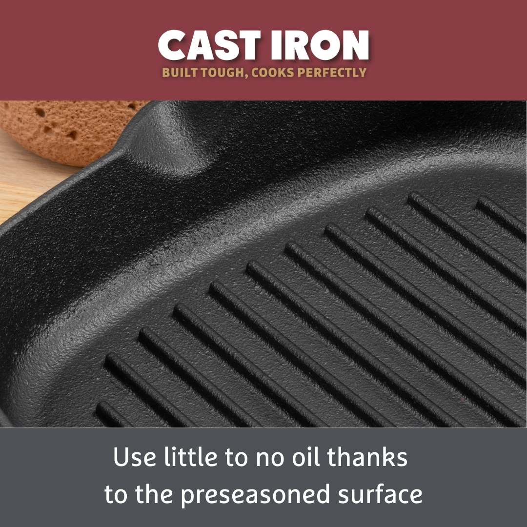 Cast Iron: Complete Pan Set - 6 Pieces - Image 6