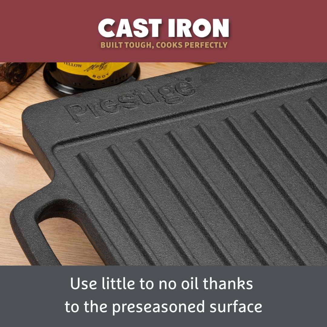 Cast Iron: Double Griddle Pan - Image 3