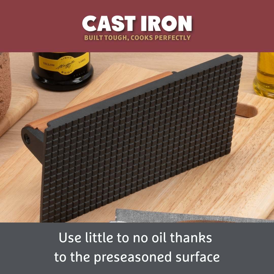 Cast Iron: Grill Burger Press - Image 3