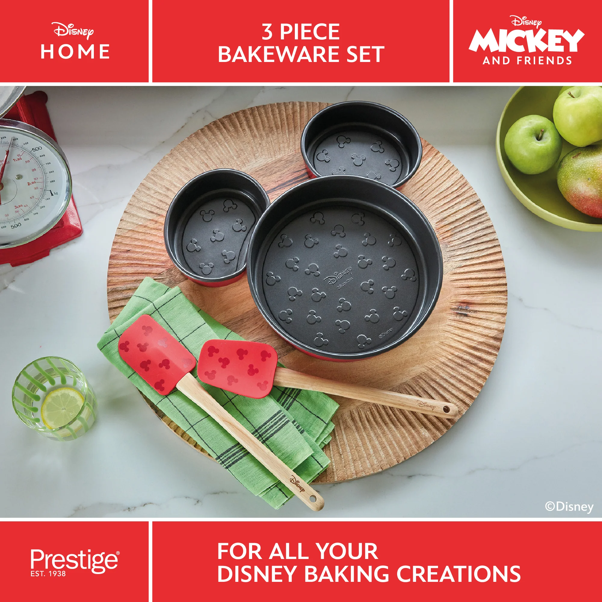 Disney Bake with Mickey: Cake Bakeware Set - Image 8