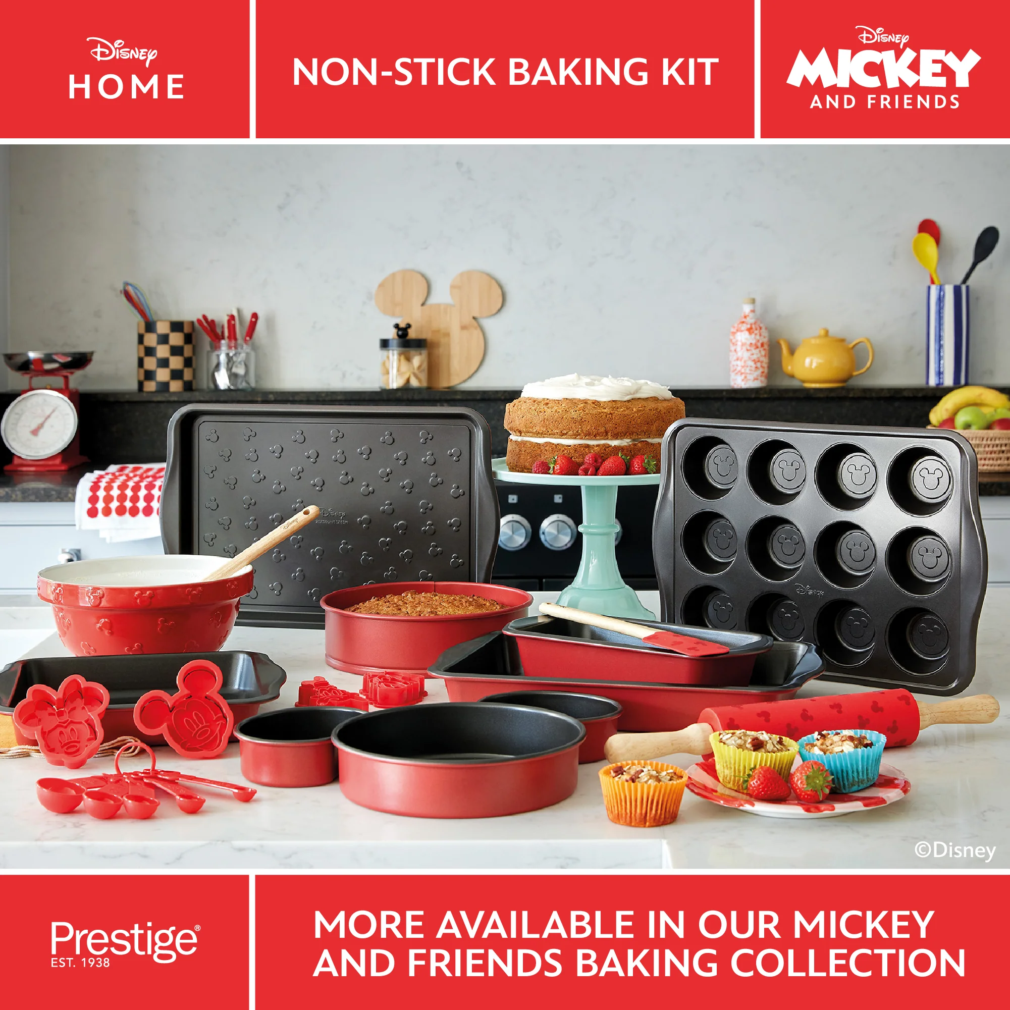 Disney Bake with Mickey: Complete Non-Stick Baking Kit - Image 7