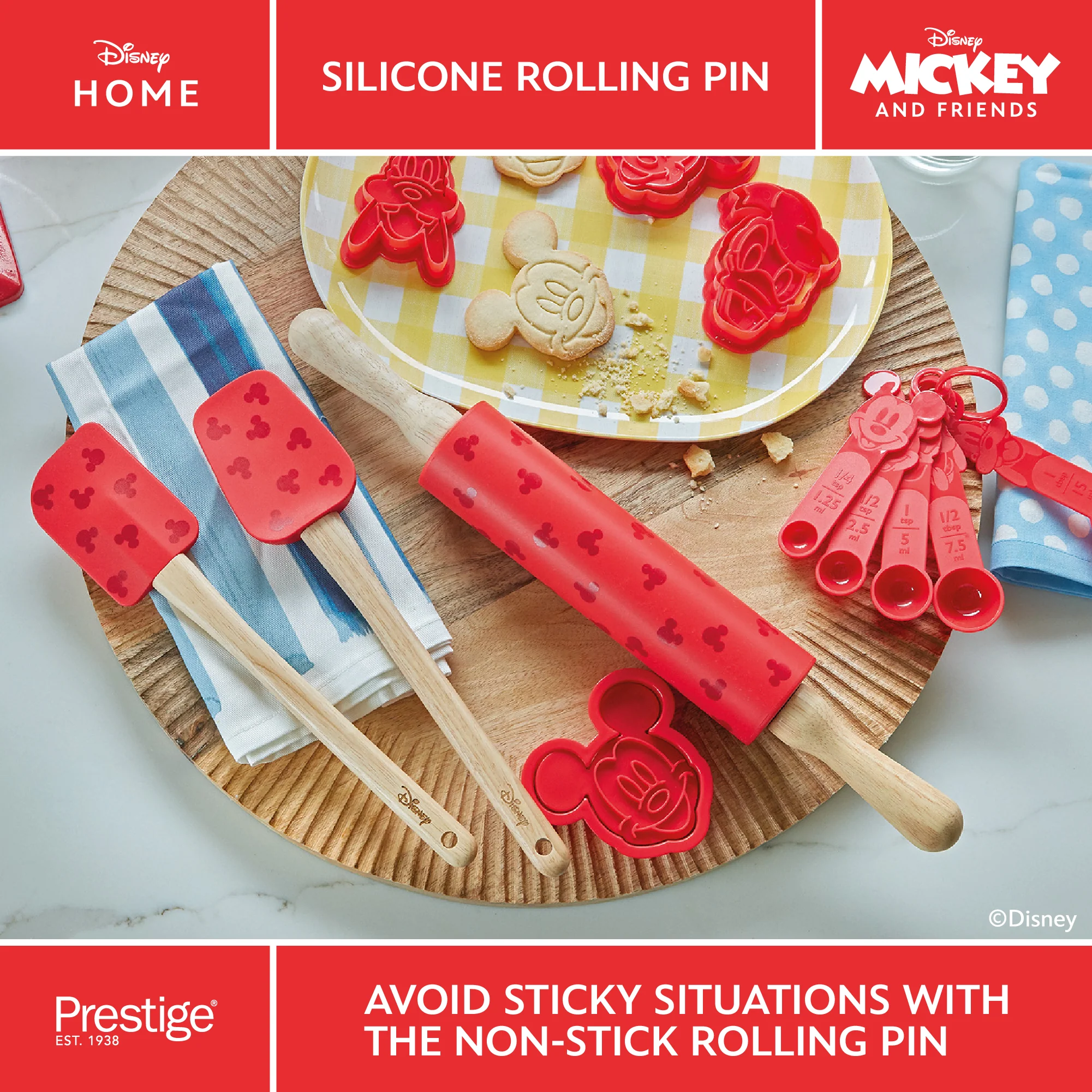 Disney Bake with Mickey: Cookie Bakeware Set - Image 5
