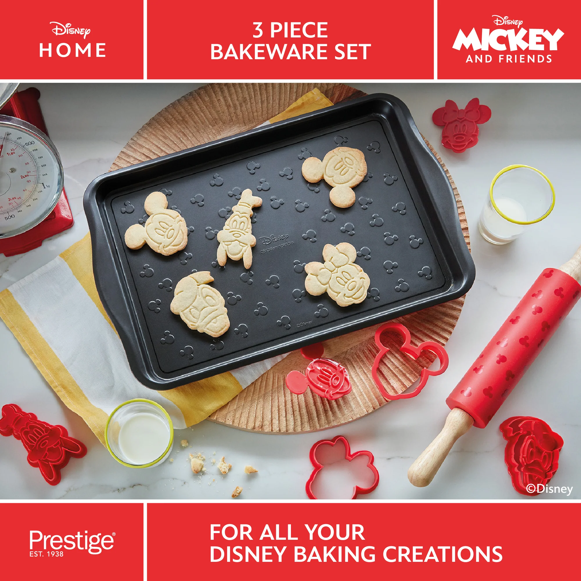 Disney Bake with Mickey: Cookie Bakeware Set - Image 9