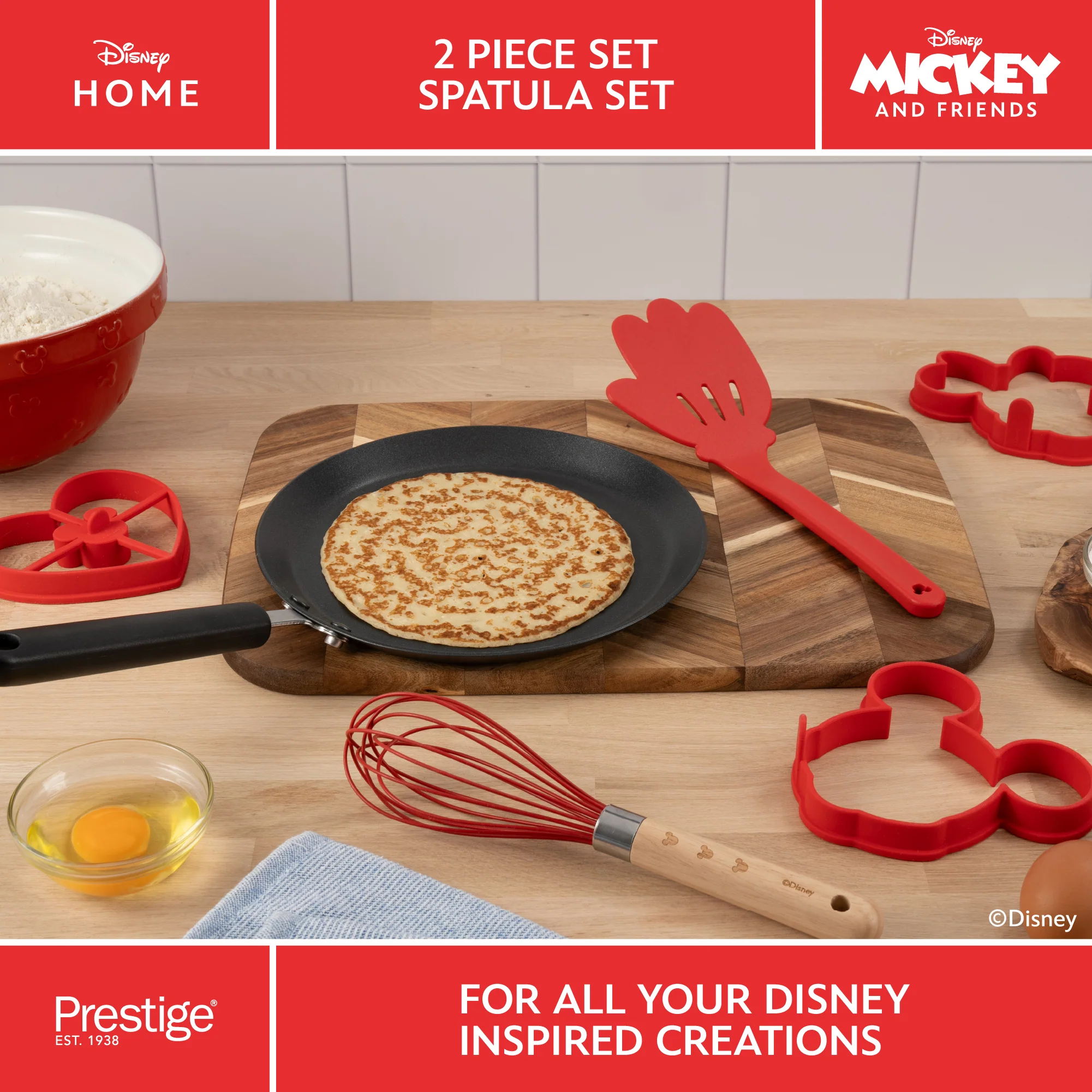 Disney Pancake Mini & Me Spatula Set - 2 Pieces - Image 5