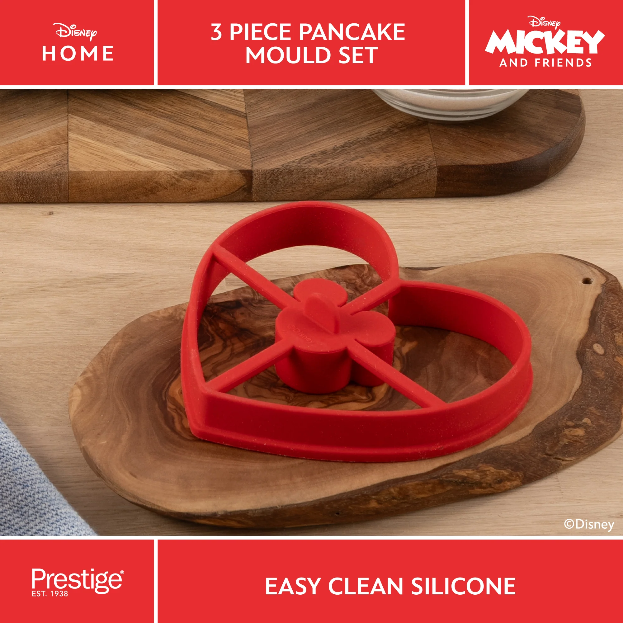 Disney Pancake Cutter Mould Set - 3 Pieces - Image 3