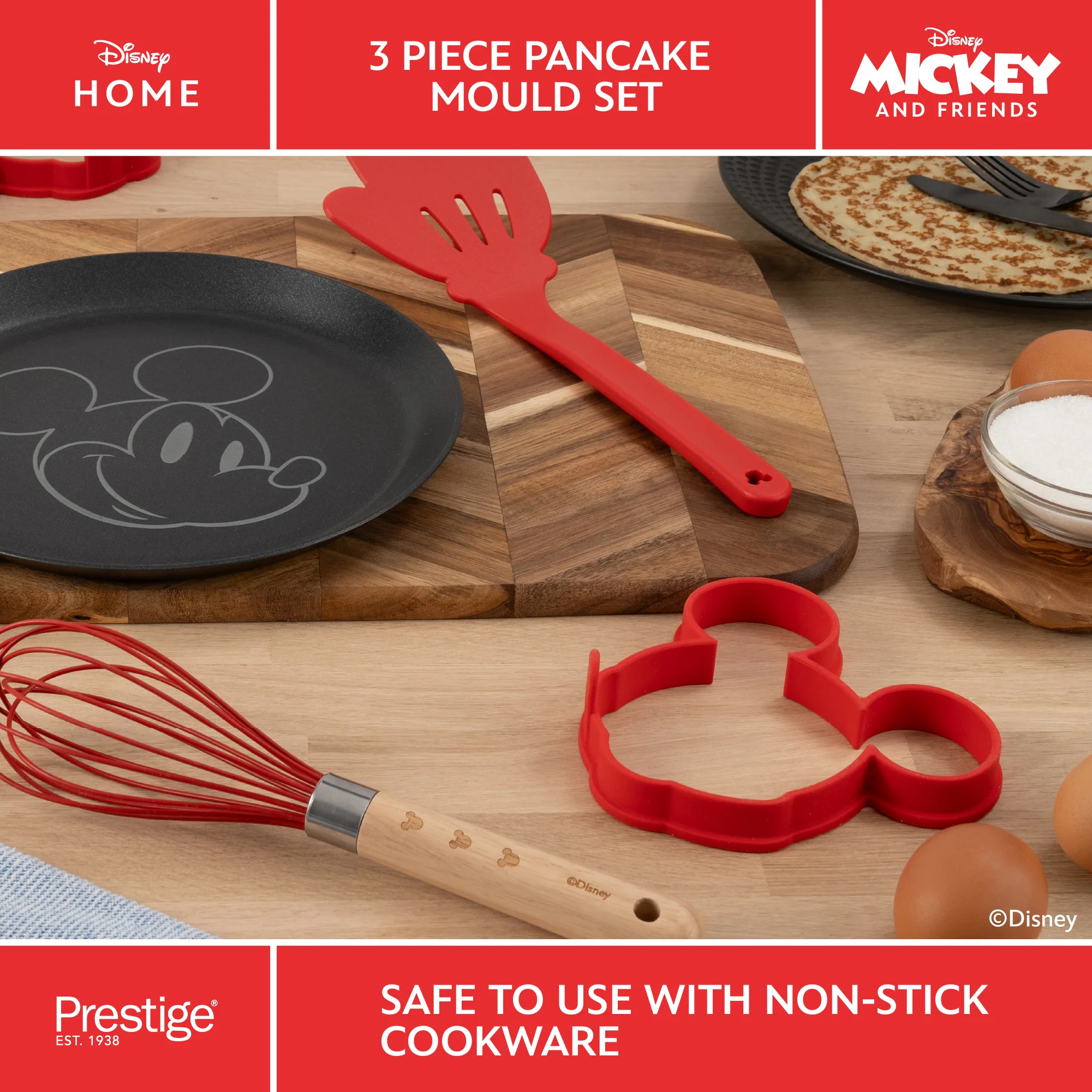 Disney Pancake Cutter Mould Set - 3 Pieces - Image 5