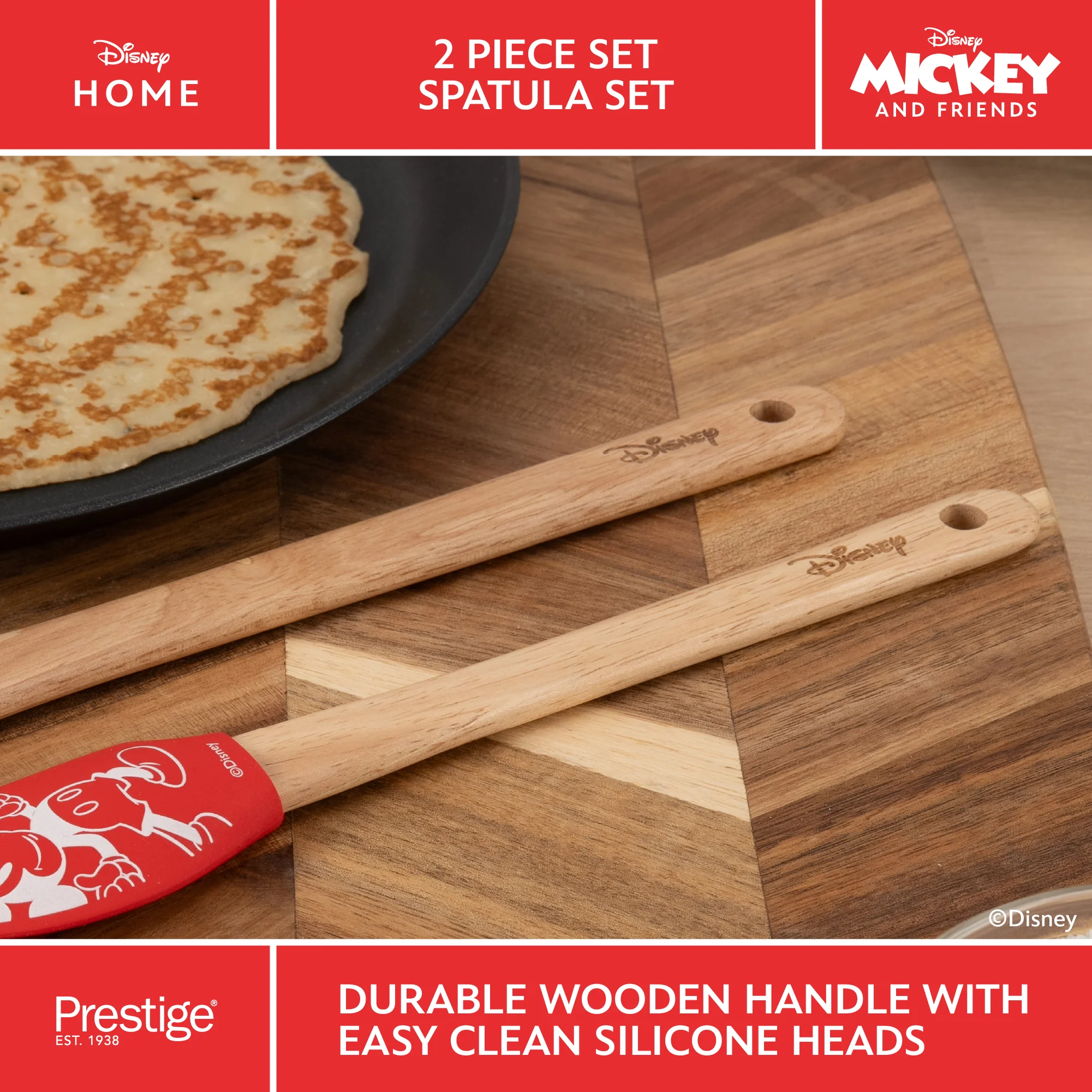 Disney Pancake Mini & Me Spatula Set - 2 Pieces - Image 7