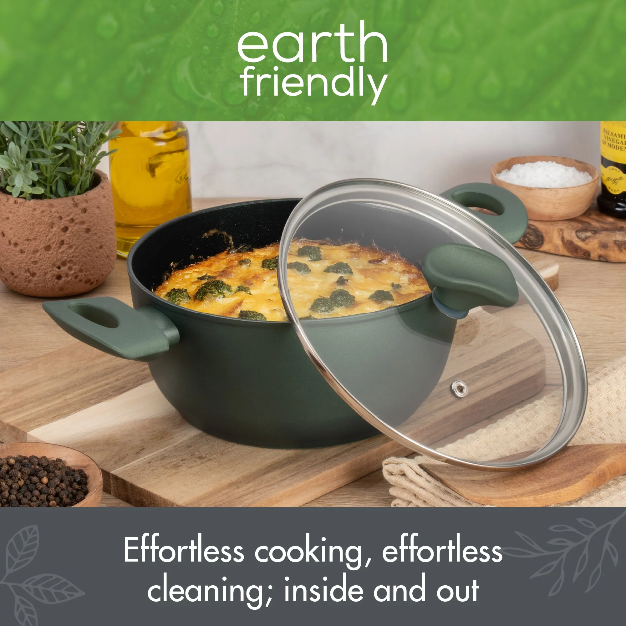 Earth Friendly 4 Piece Cookware & Utensil Set - Image 5
