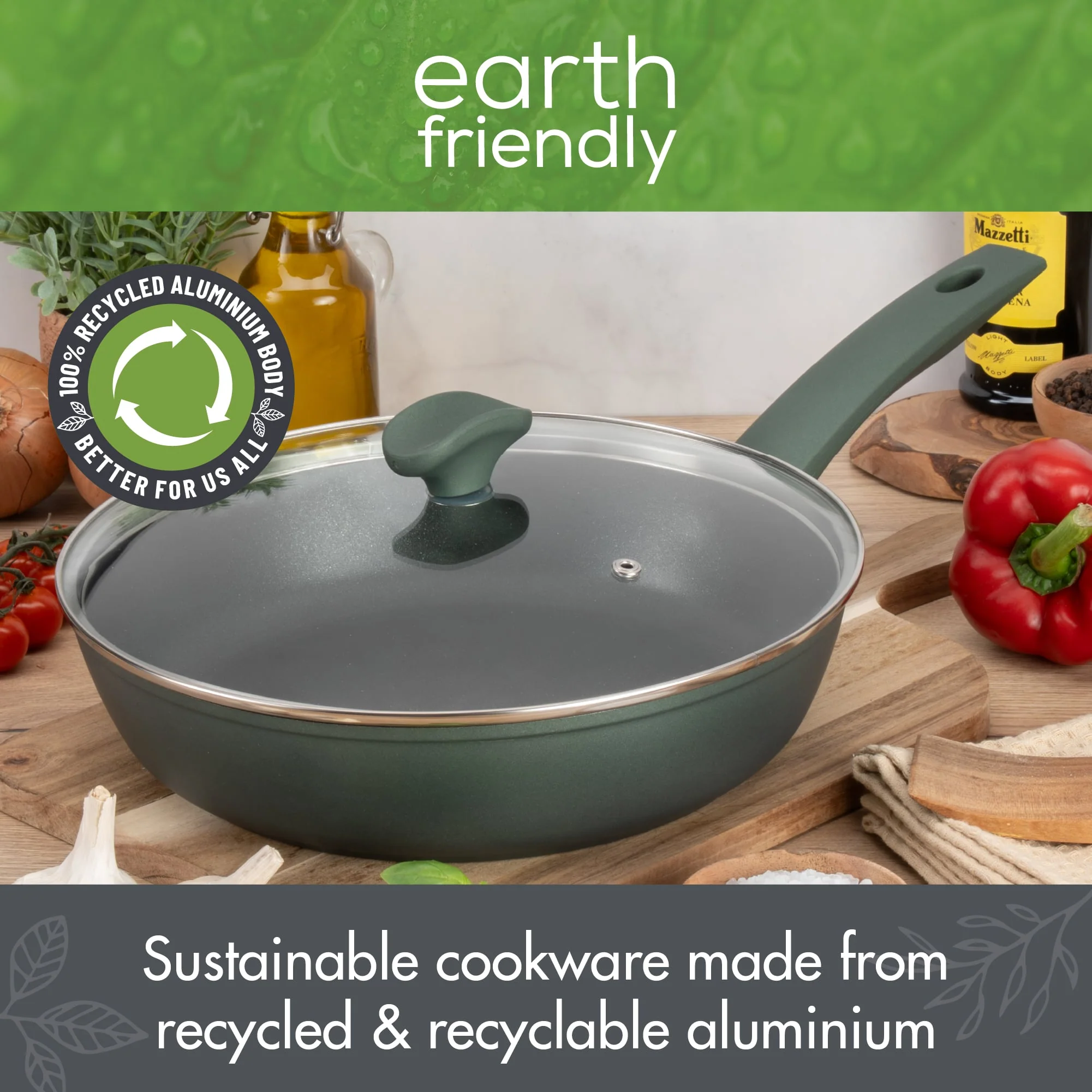 Earth Friendly 4 Piece Cookware & Utensil Set - Image 3