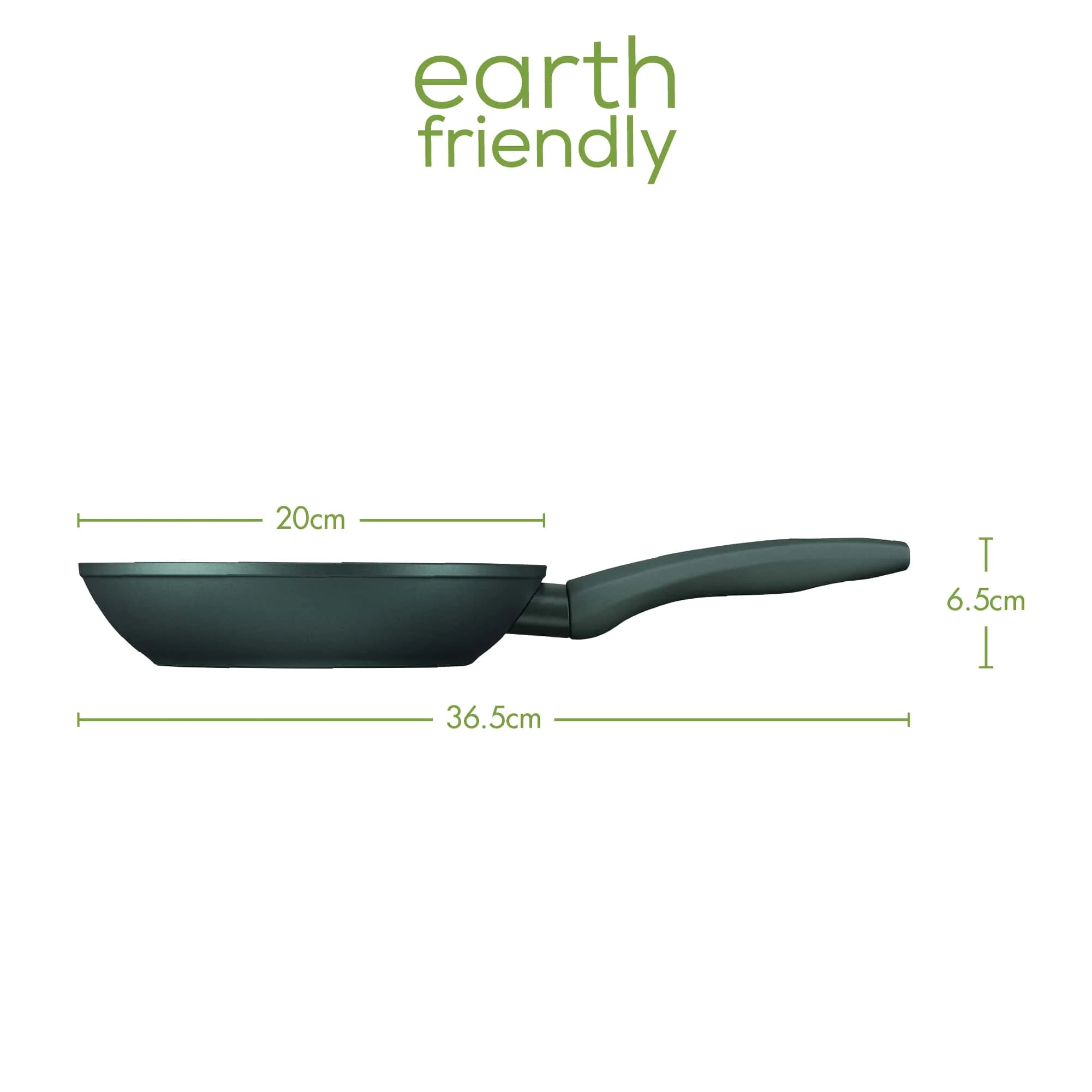 Earth Friendly: Non-Stick Induction Frying Pan - 3 Sizes - Image 9