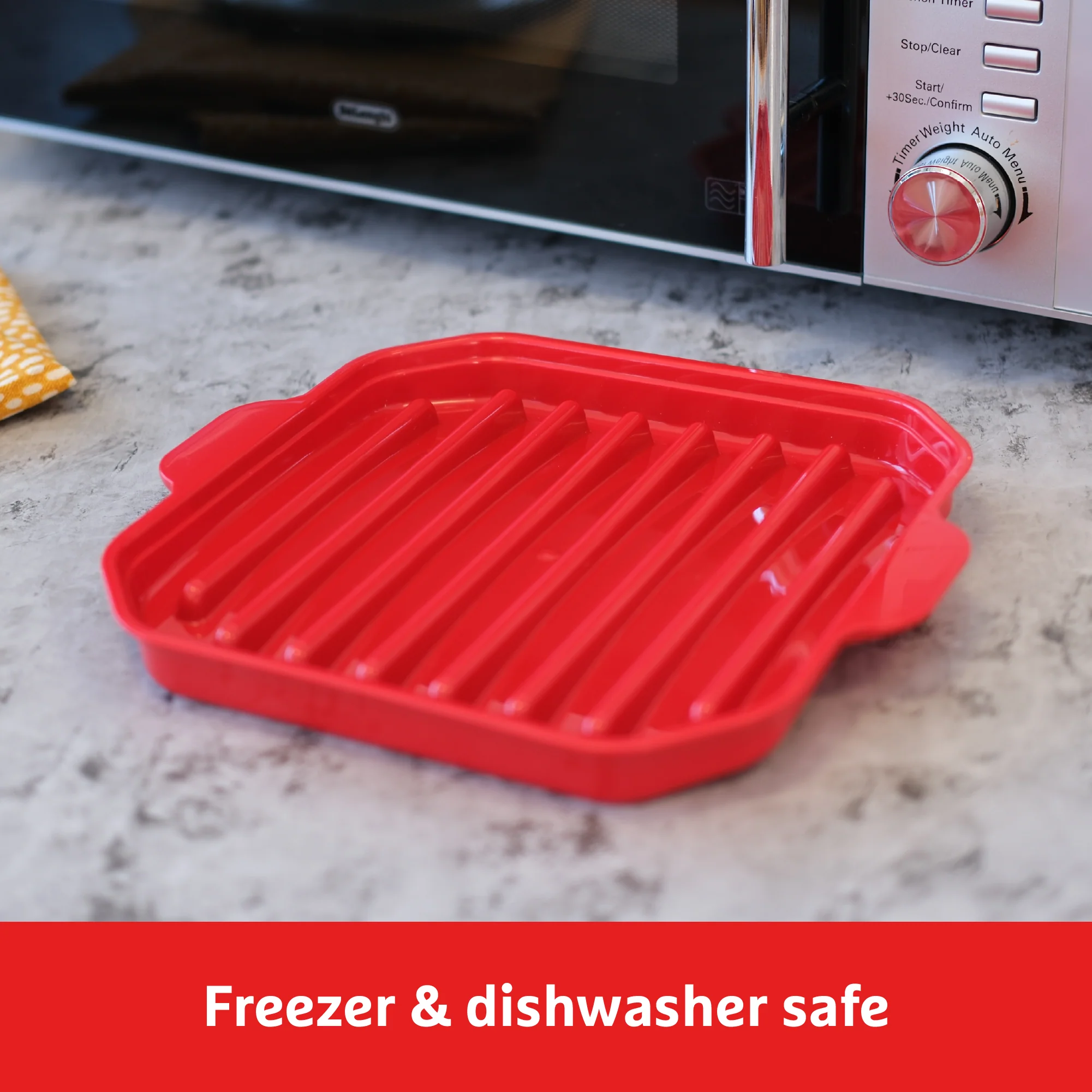 Good To Heat Microwave Bacon Crisper – BPA-Free - Low-Fat Cooking - Image 5