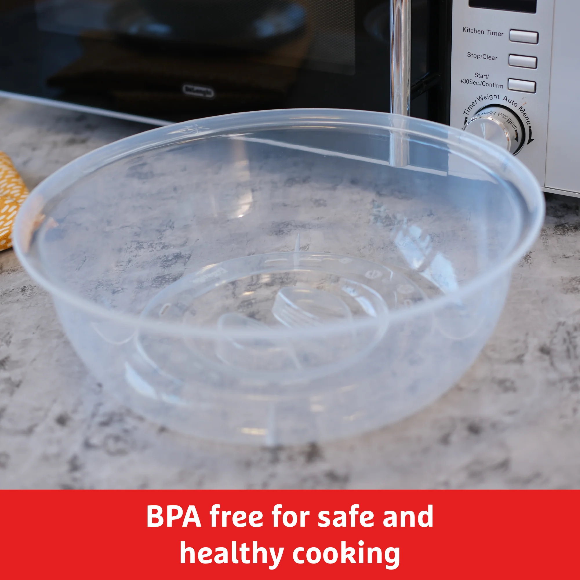 Good To Heat: Microwave Plate Cover – BPA-Free & Splatter-Proof Lid - Image 4