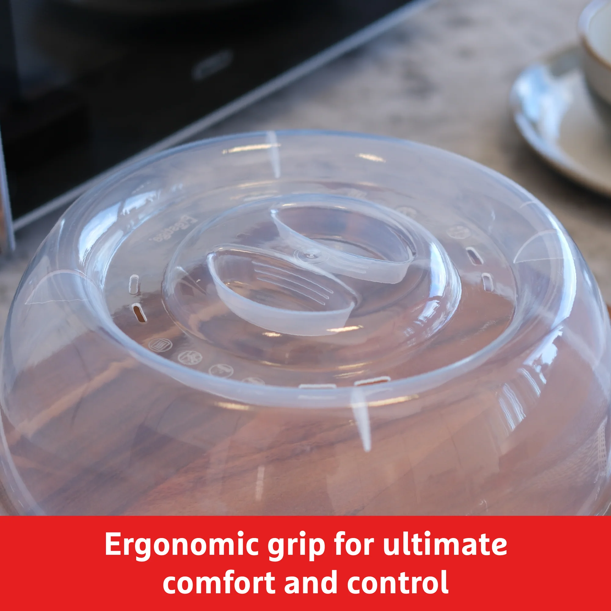 Good To Heat: Microwave Plate Cover – BPA-Free & Splatter-Proof Lid - Image 5