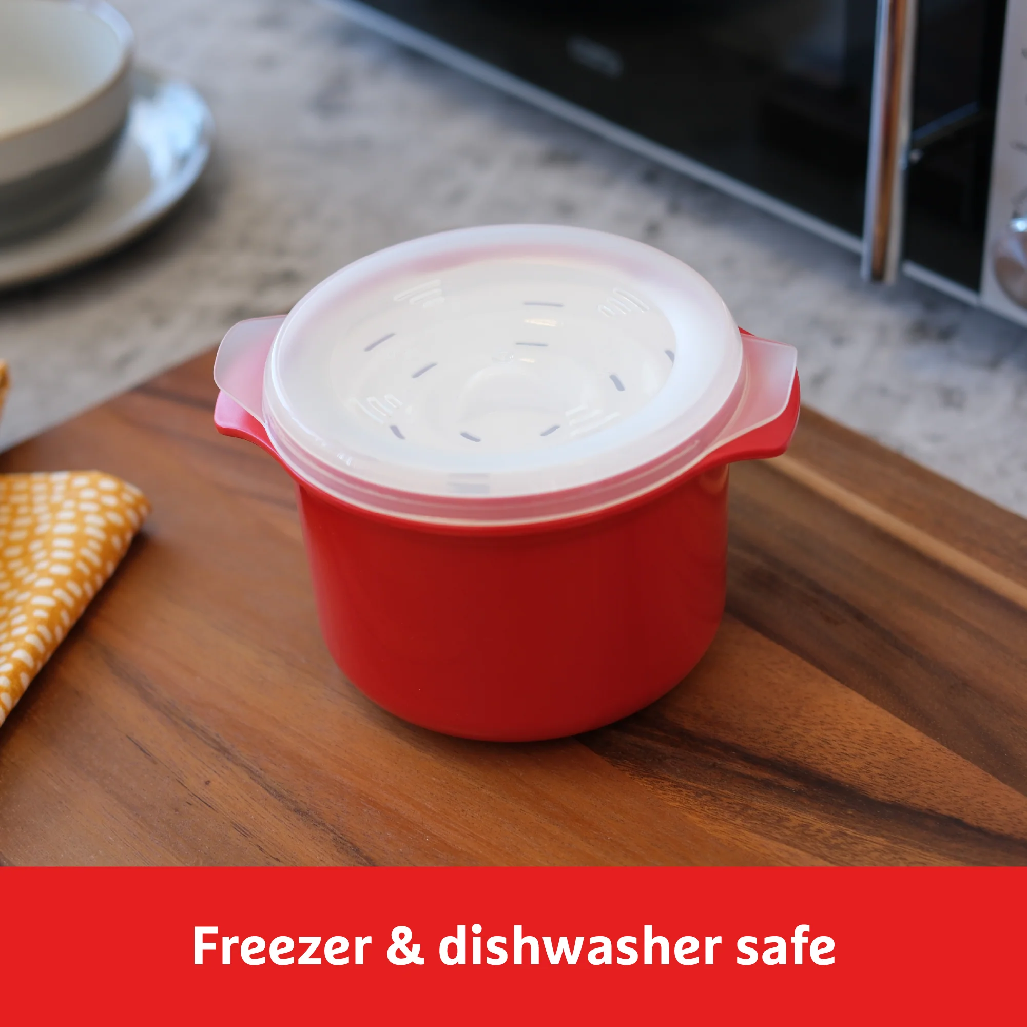 Good To Heat Small Microwave Rice Cooker – BPA-Free - 1L - Image 5