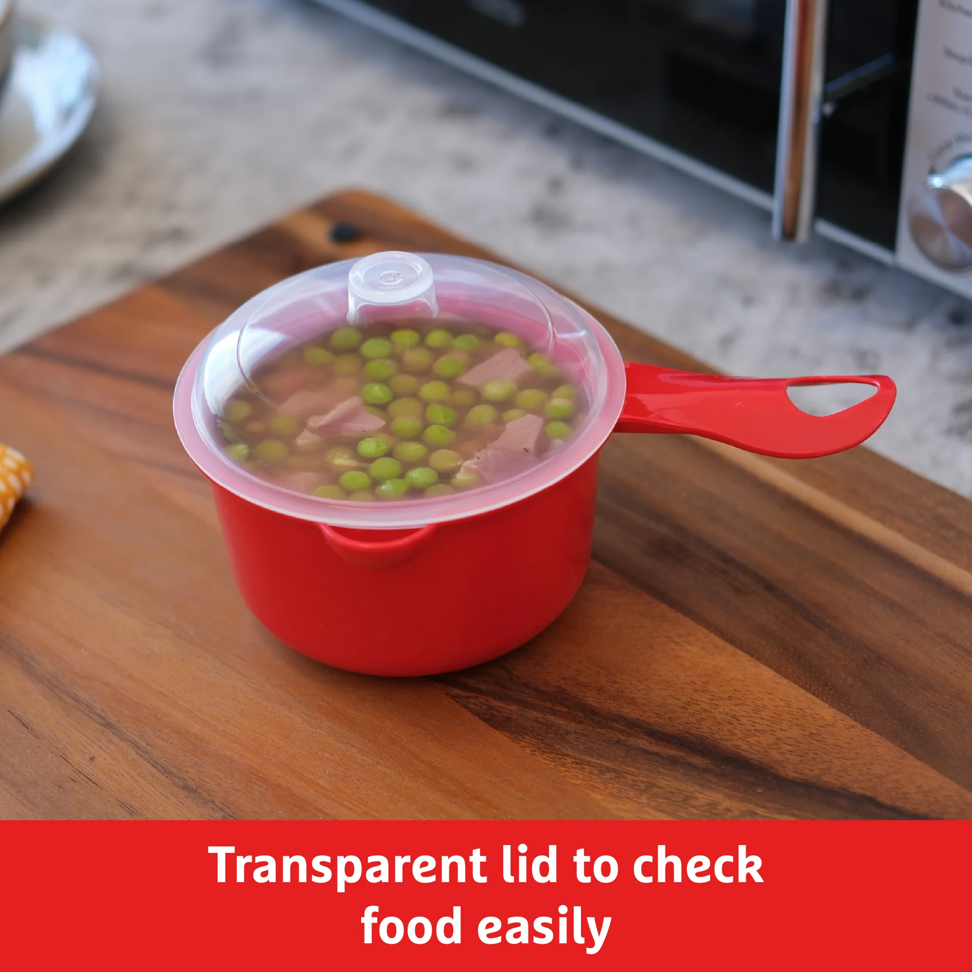 Good To Heat Microwave Saucepan – BPA-Free, 640ml & Easy-Pour - Image 5
