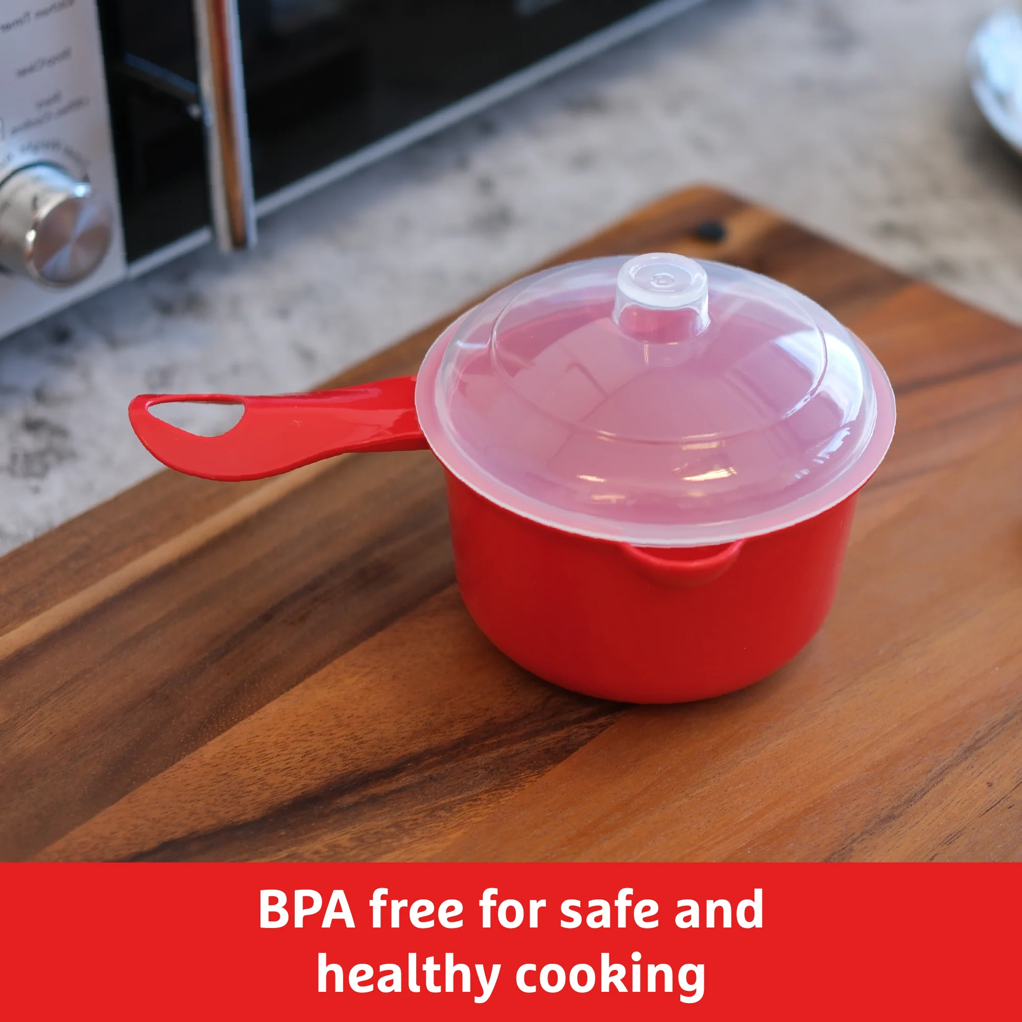 Good To Heat Microwave Saucepan – BPA-Free, 640ml & Easy-Pour - Image 6