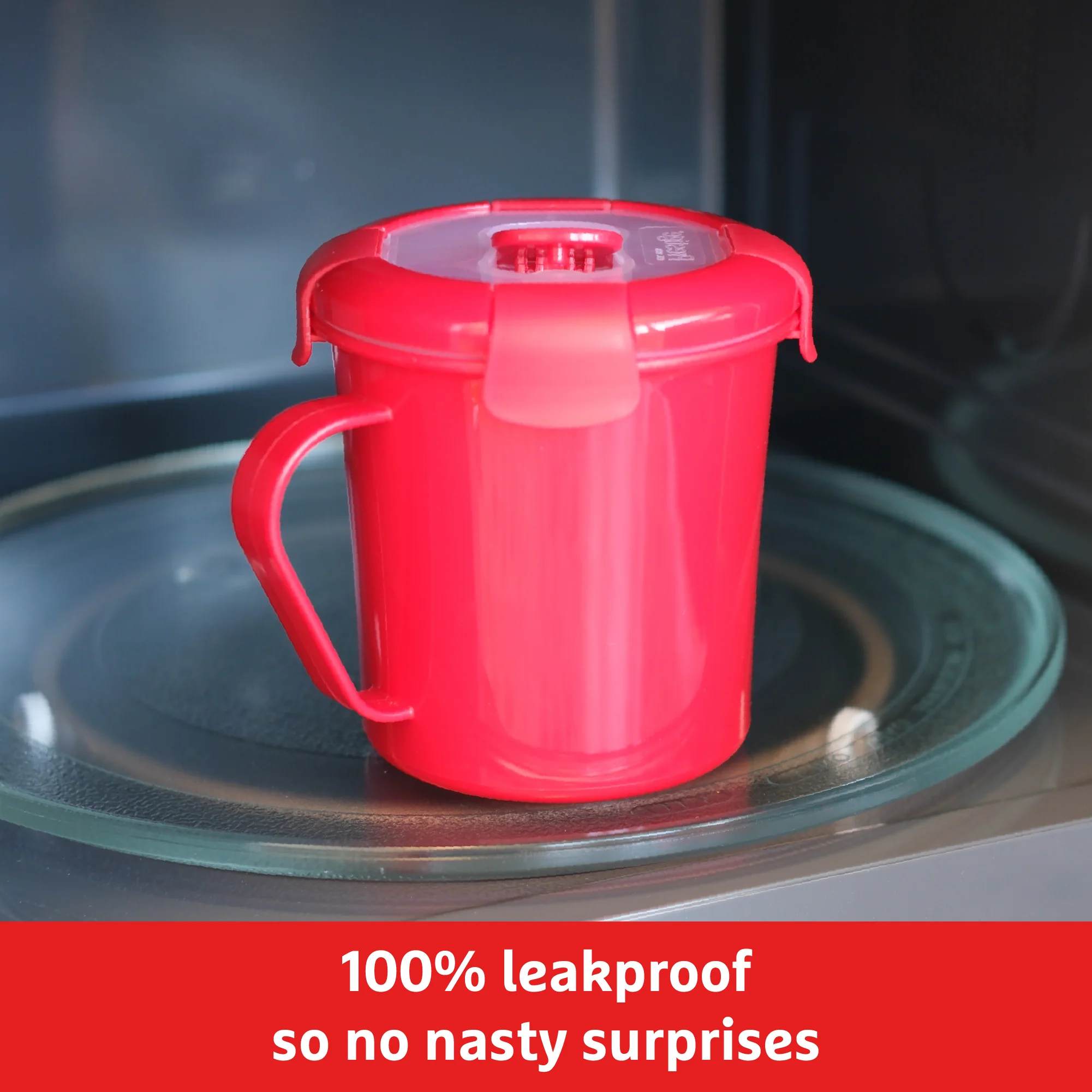 Good To Heat Microwave Soup Mug – BPA-Free, 683ml & Leakproof - Image 4