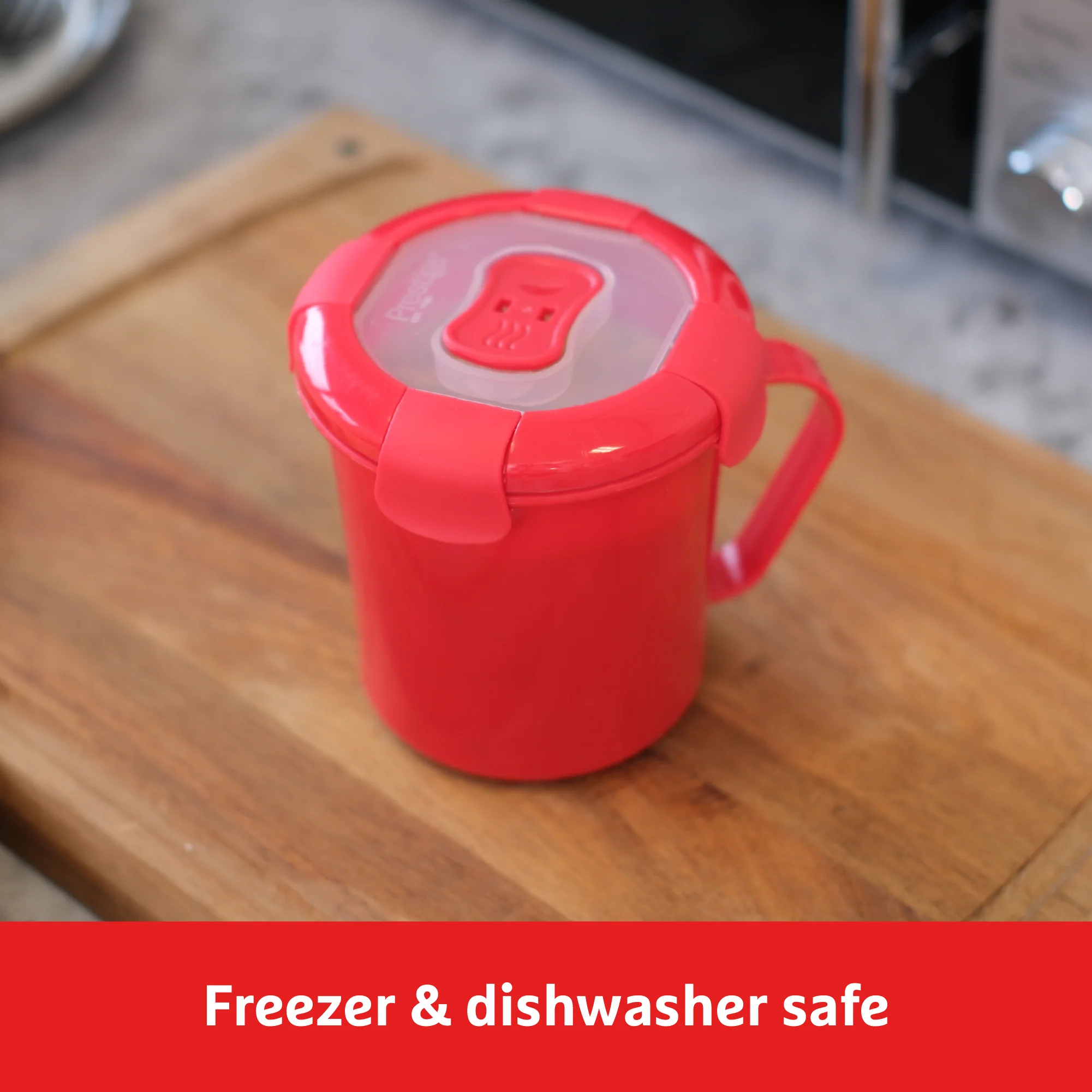 Good To Heat Microwave Soup Mug – BPA-Free, 683ml & Leakproof - Image 6
