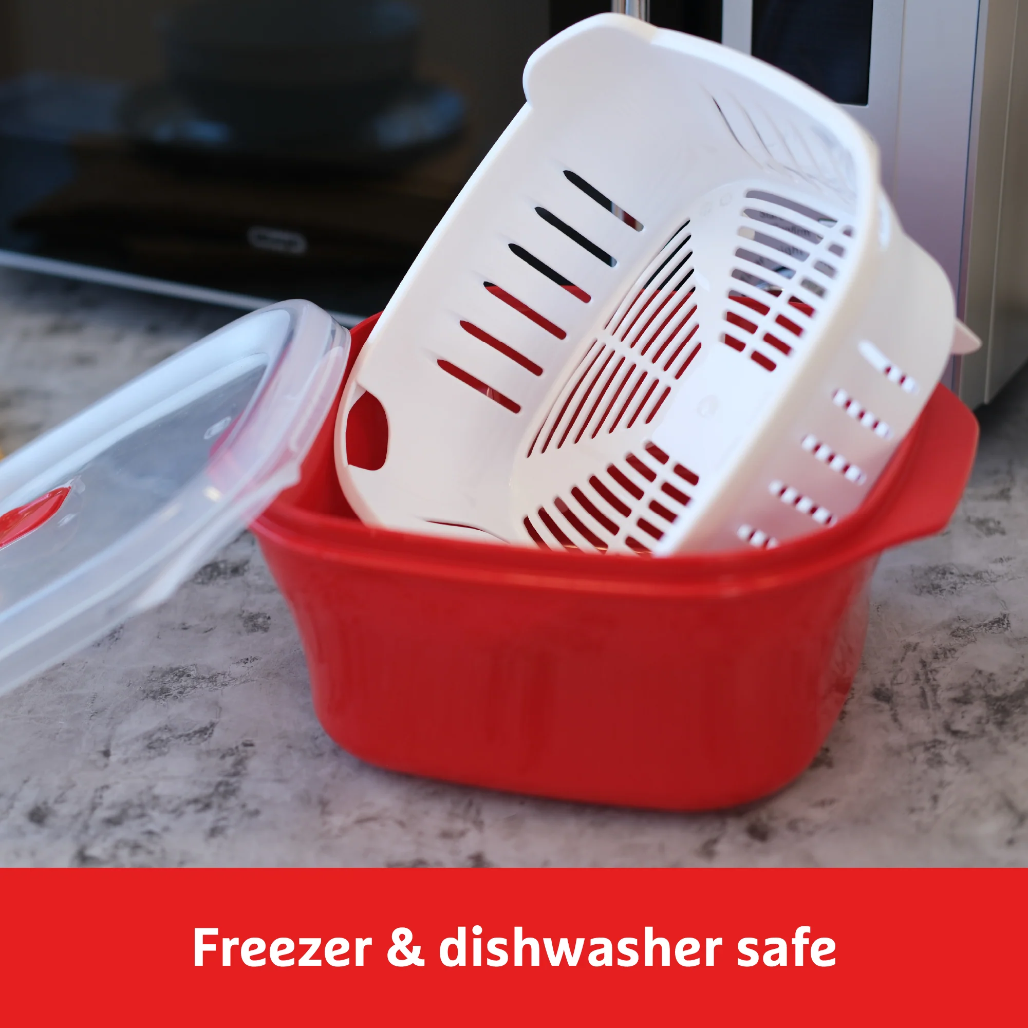 Good To Heat Microwave Steamer – BPA-Free, 2.6L & Healthy Cooking - Image 6