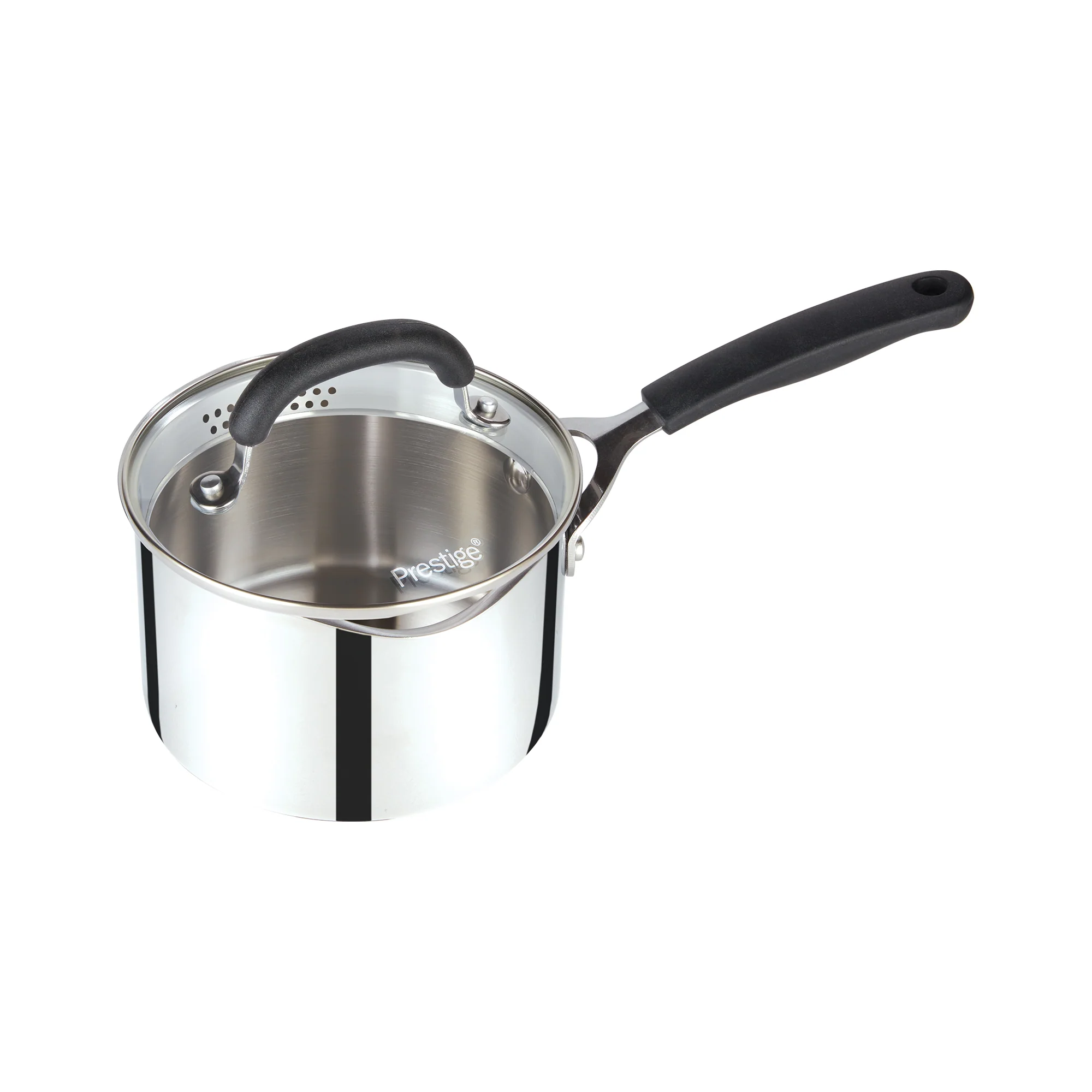 Made to Last: Stainless Steel Saucepan & Straining Lid - 3 Sizes: 16cm, 18cm and 20cm - Image 12