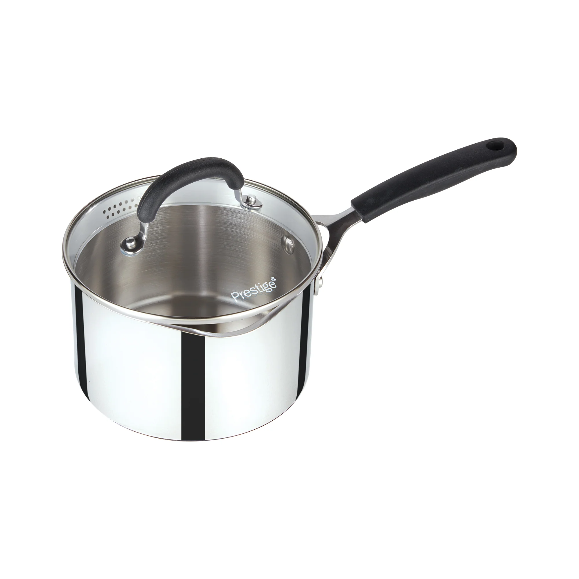 Made to Last: Stainless Steel Saucepan & Straining Lid - 3 Sizes: 16cm, 18cm and 20cm - Image 13
