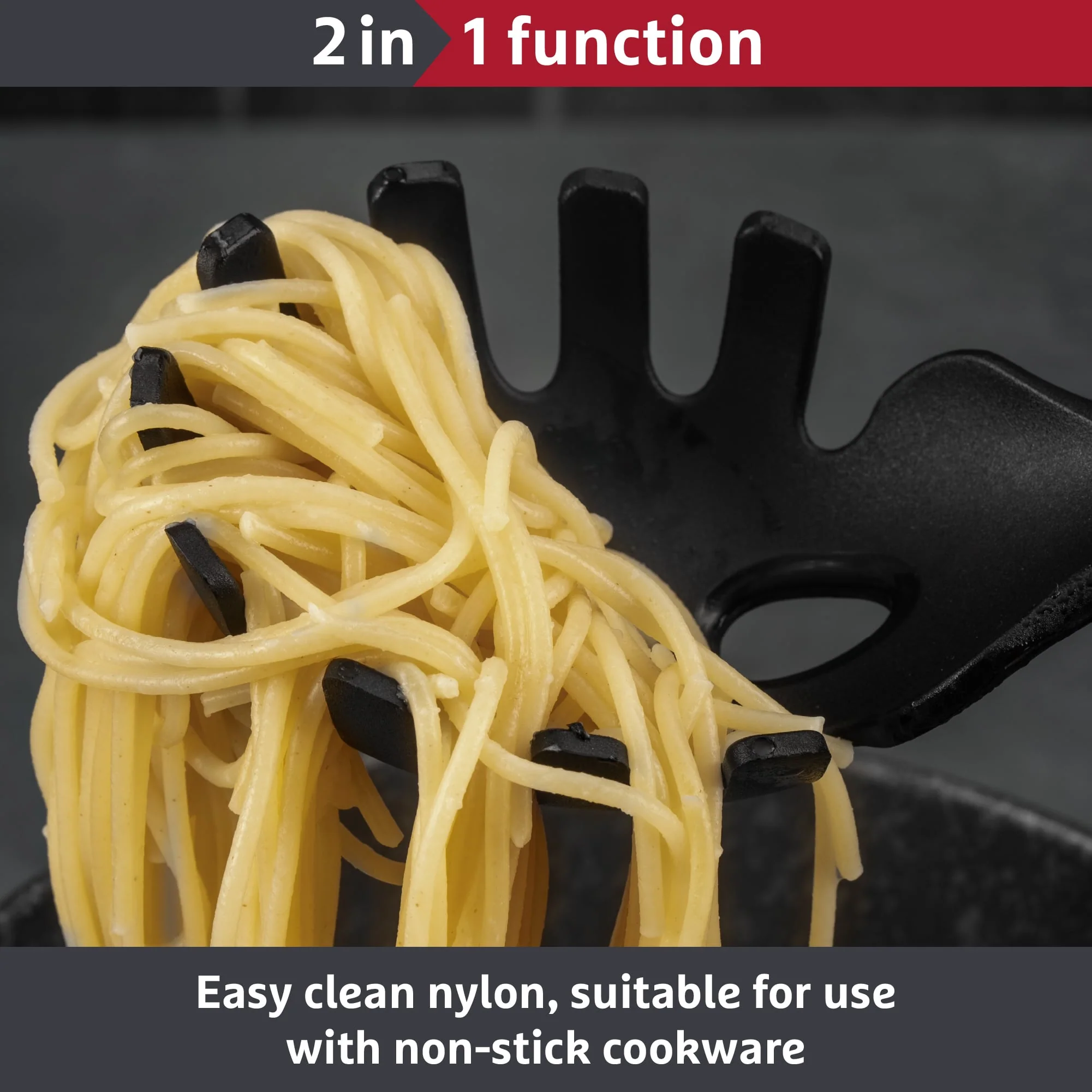 Prestige 2-in-1 Kitchen Tools - Spaghetti Server - Image 3