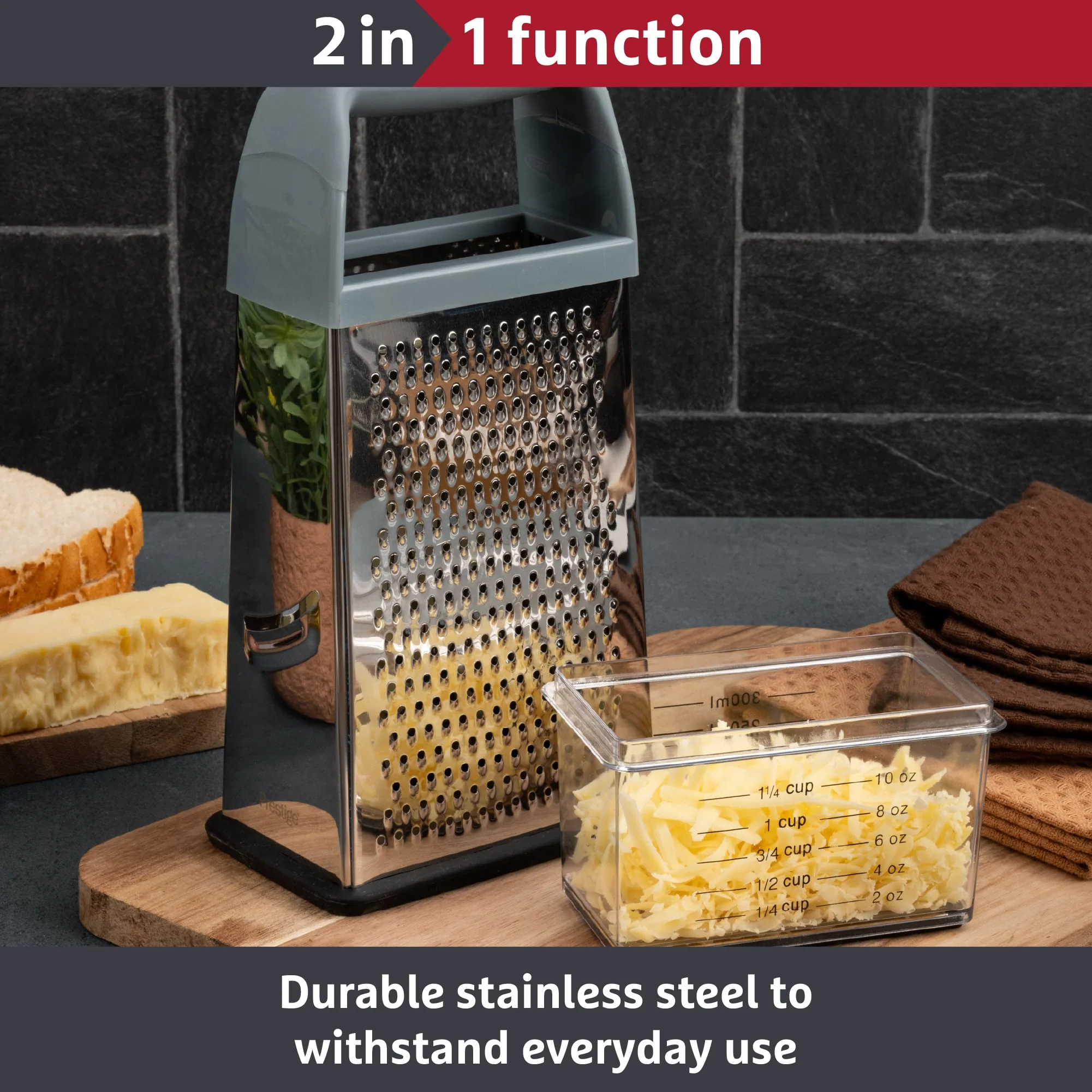 Prestige Kitchen Gadgets - Box Grater - Image 3