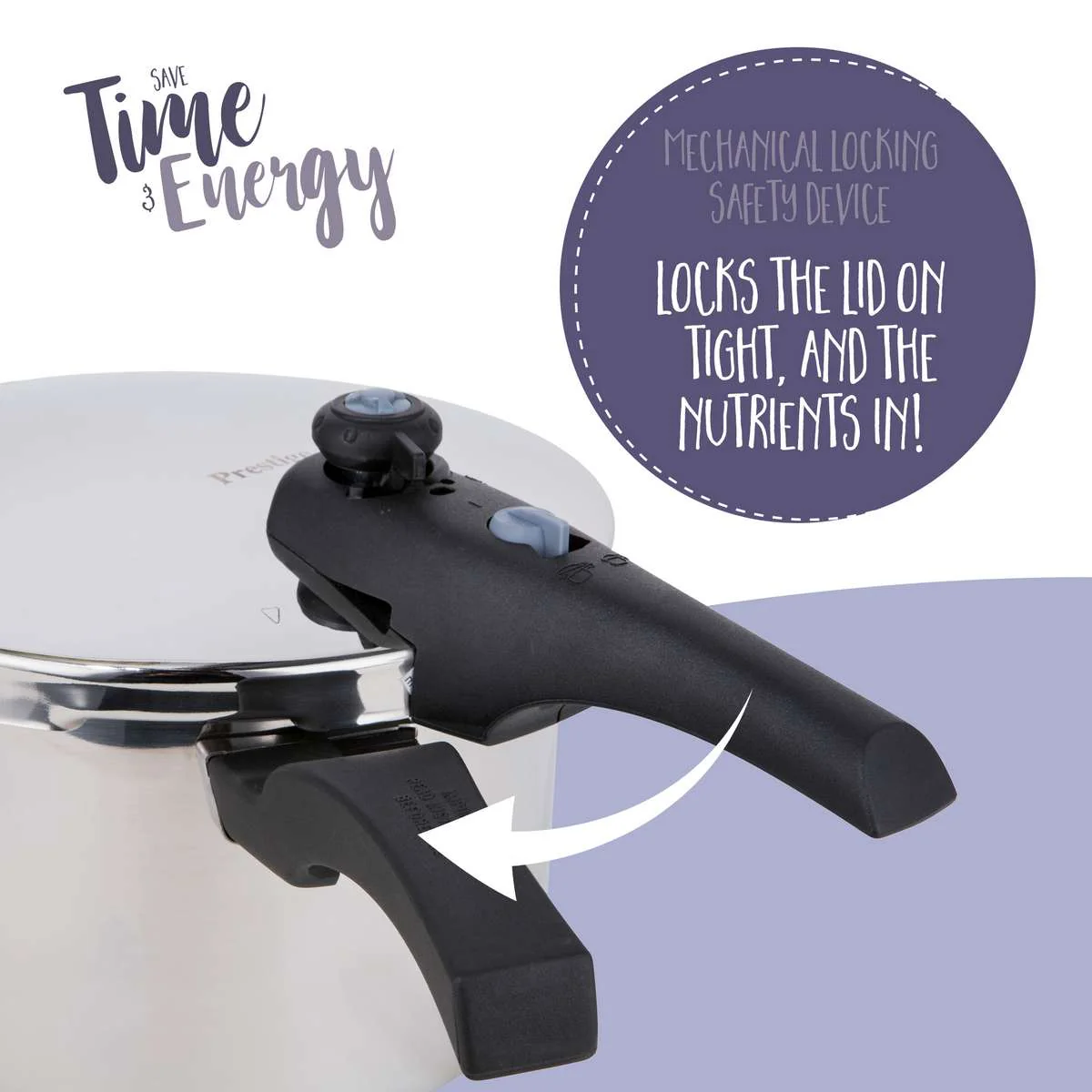 Meal Prep Set with Pressure Cooker, Frying Pan & Storage - Image 5