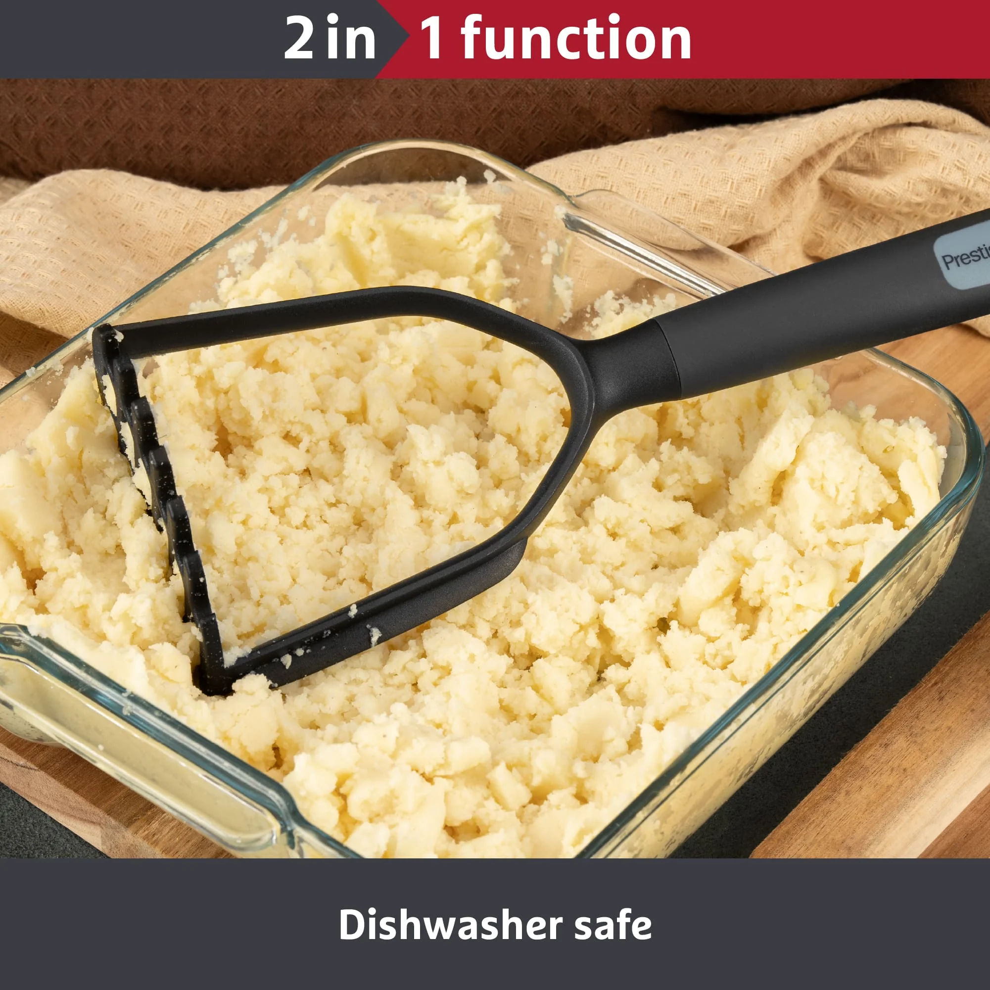 Prestige 2-in-1 Kitchen Tools - Potato Masher - Image 6