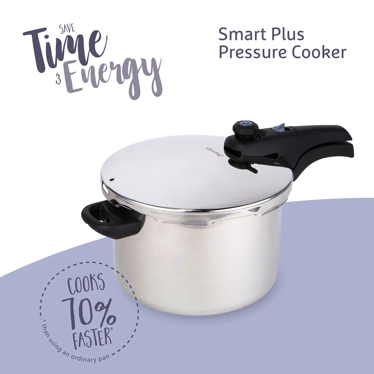 Smart Plus Induction Pressure Cooker in Stainless Steel - 4 & 6 Litre - Image 9